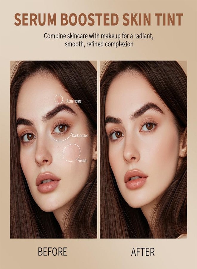 Hetrfly كريم أساس مرطب صلب ملون، كريم أساس كونتور للنساء، يمنح البشرة إشراقة وترطيباً ولمسة نهائية طبيعية (02#) - Image 5